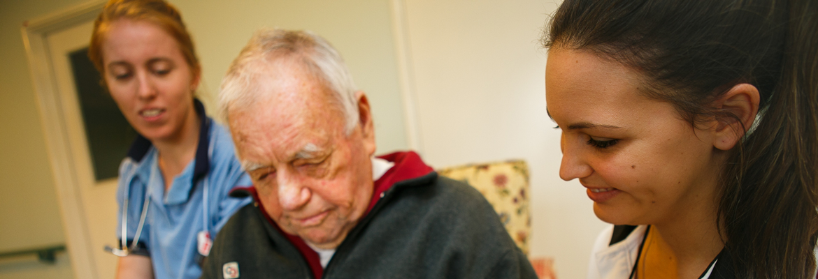 carers with man