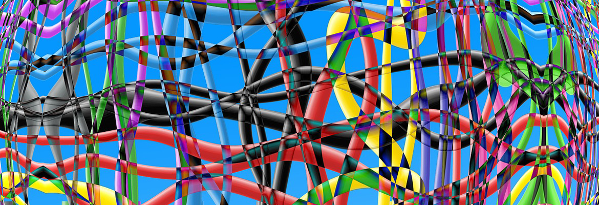 abstraqct close up of cables