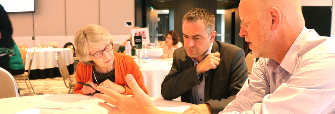 collaborators at CDPC conference