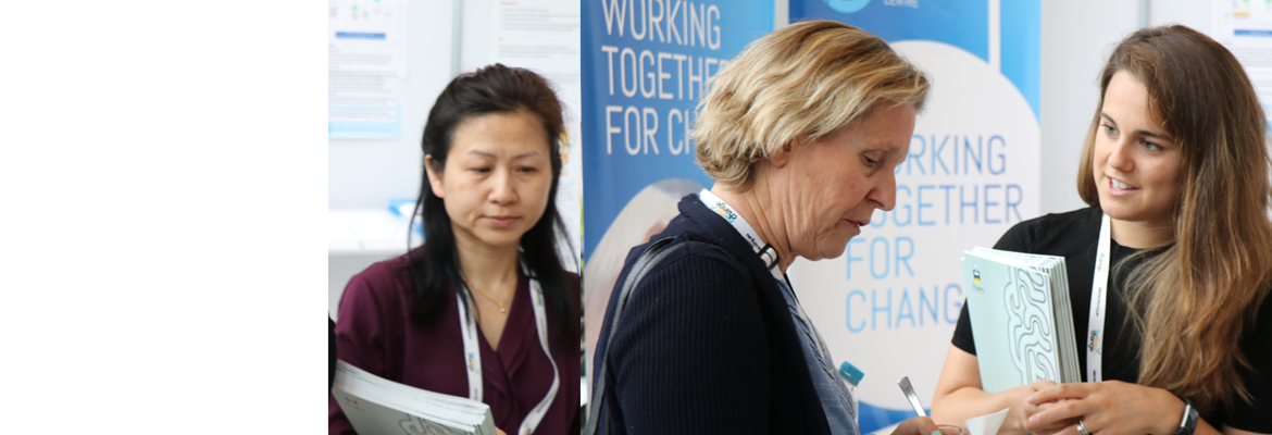 CDPC conference stand